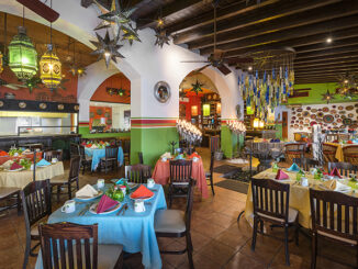Tipico y colorido restaurante mexicano