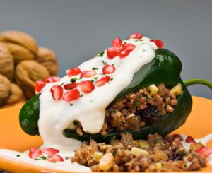 chiles en nogada