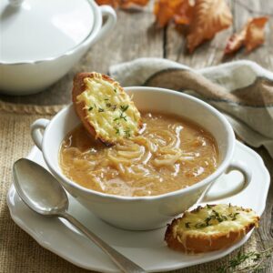 sopa de cebolla
