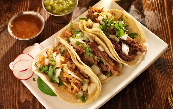 Tacos en el tianguis